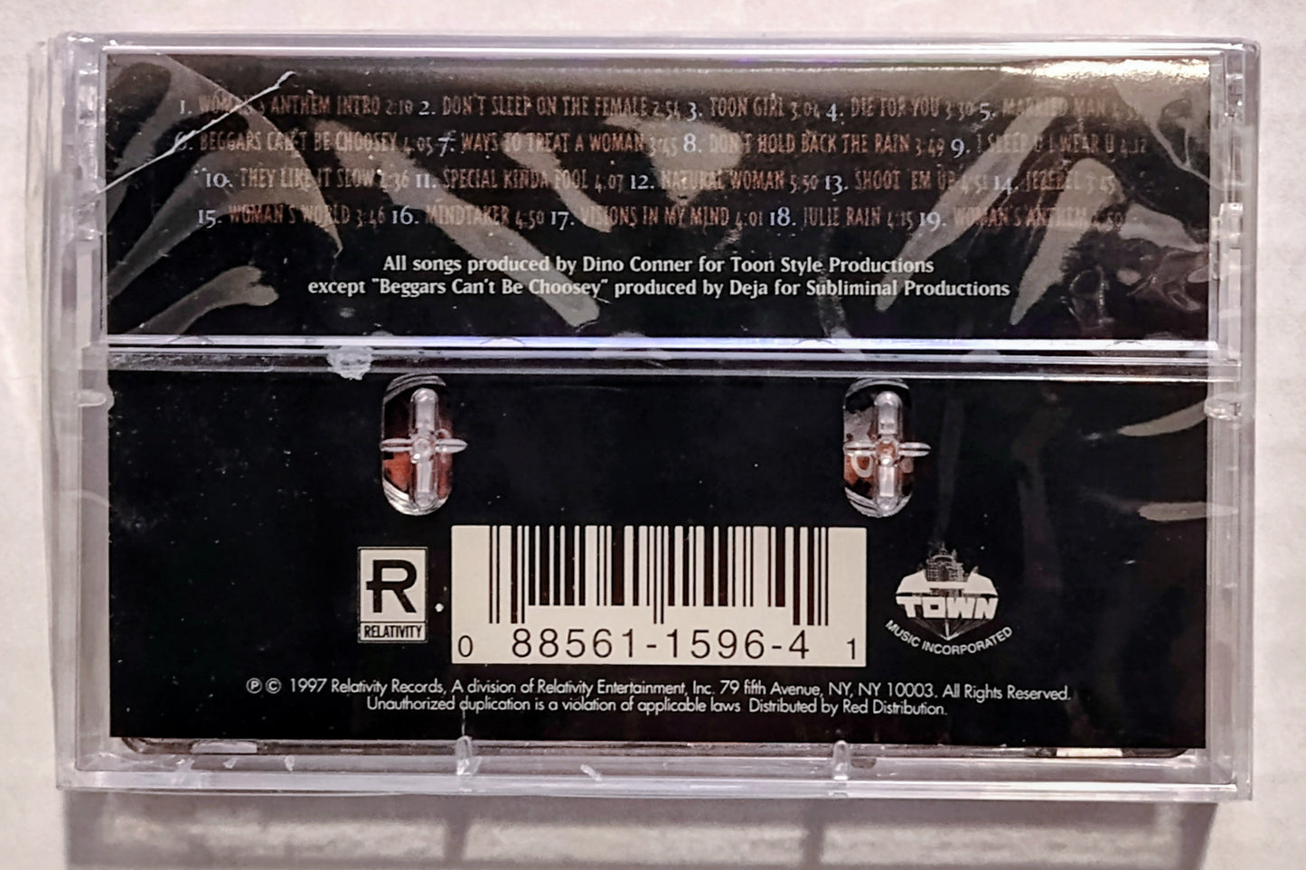 H-Town - “Ladies Edition” - CASSETTE TAPE NM/M (Sealed; Seal broken along top of tape)