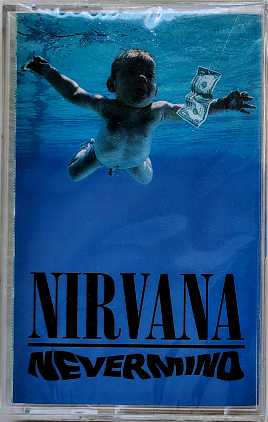 Nirvana - "Nevermind" - CASSETTE TAPE (2020 Remastered Reissue; Silver Shell) M/M (Sealed) *🚨*