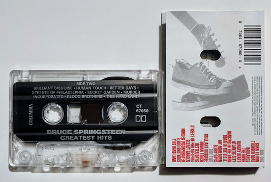 Bruce Springsteen - "Greatest Hits" - CASSETTE TAPE (Canada; DOLBY) VG+/VG+