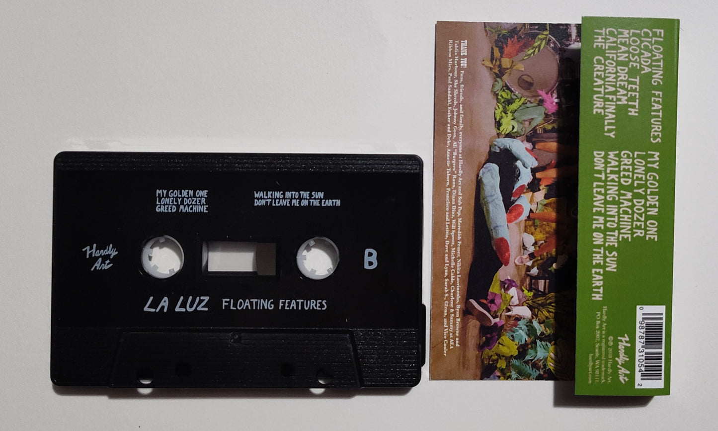 La Luz - "Floating Features" - INDIE CASSETTE TAPE NM/NM