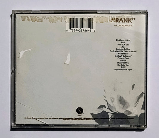 Smiths, The - "Rank (Live)" - COMPACT DISC VG/VG
