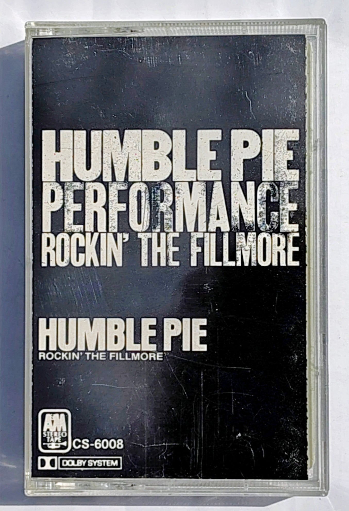 Humble Pie - “Rockin’ The Fillmore” - CASSETTE TAPE VG+/VG+