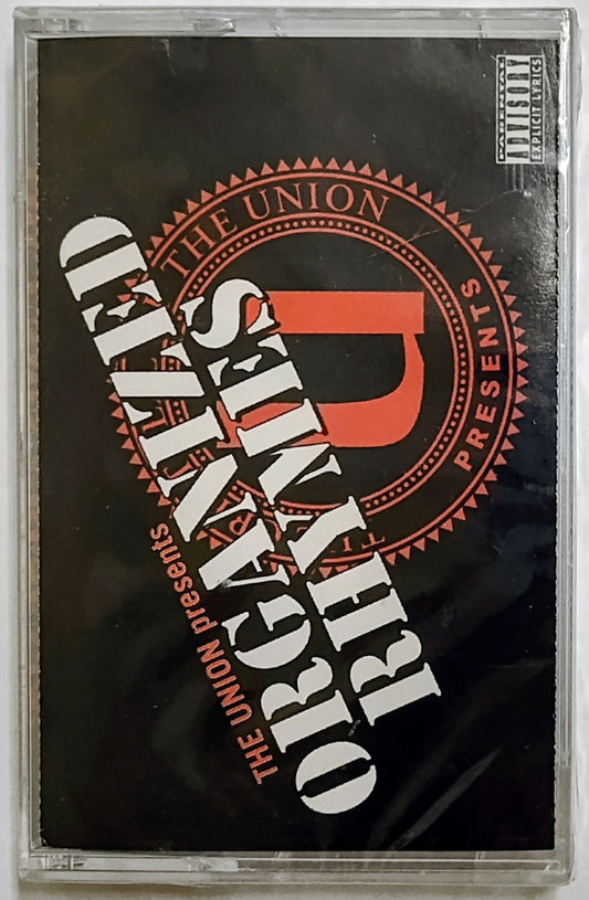 Union, The - “The Union Presents: Organized Rhymes” - CASSETTE TAPE NM/M (Sealed; cracked case)