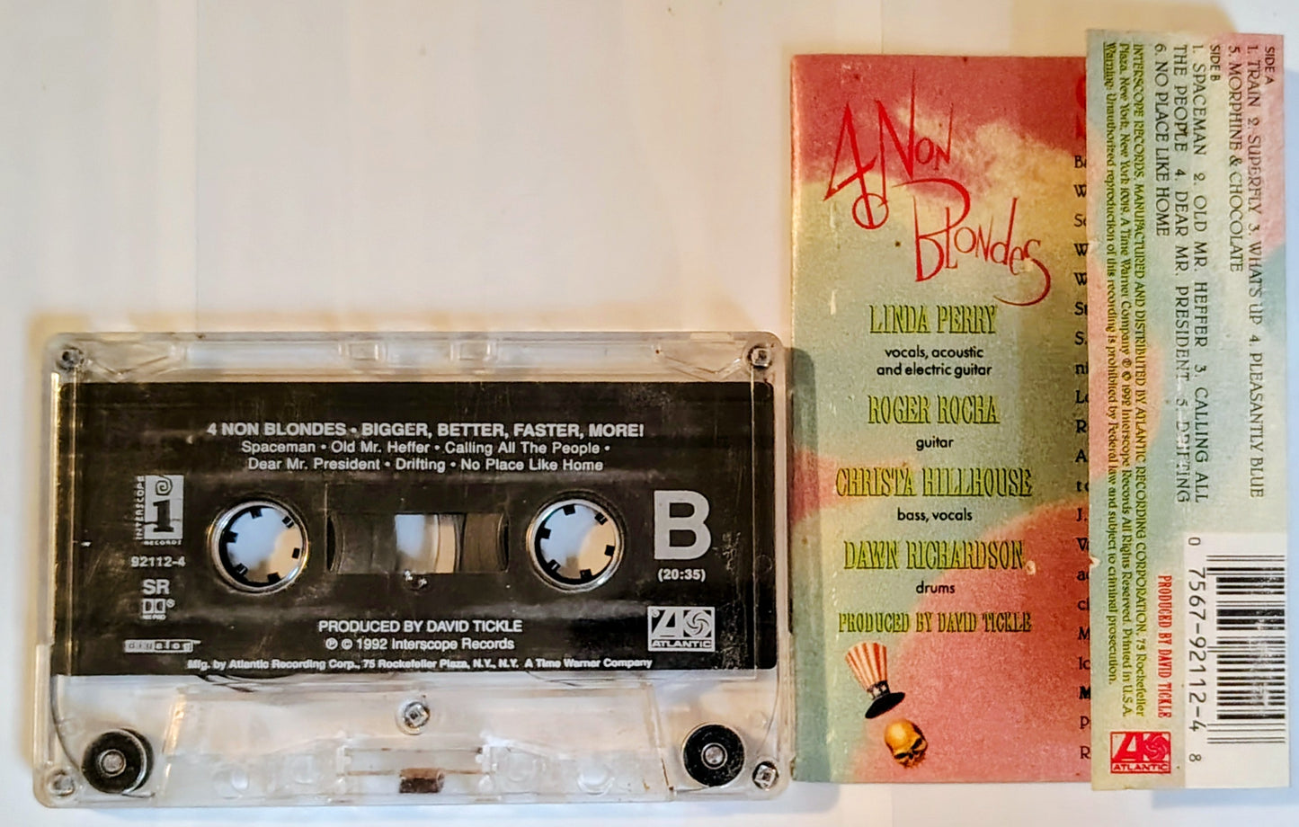 4 Non Blondes - “Bigger, Better, Faster, More!” - CASSETTE TAPE VG/VG