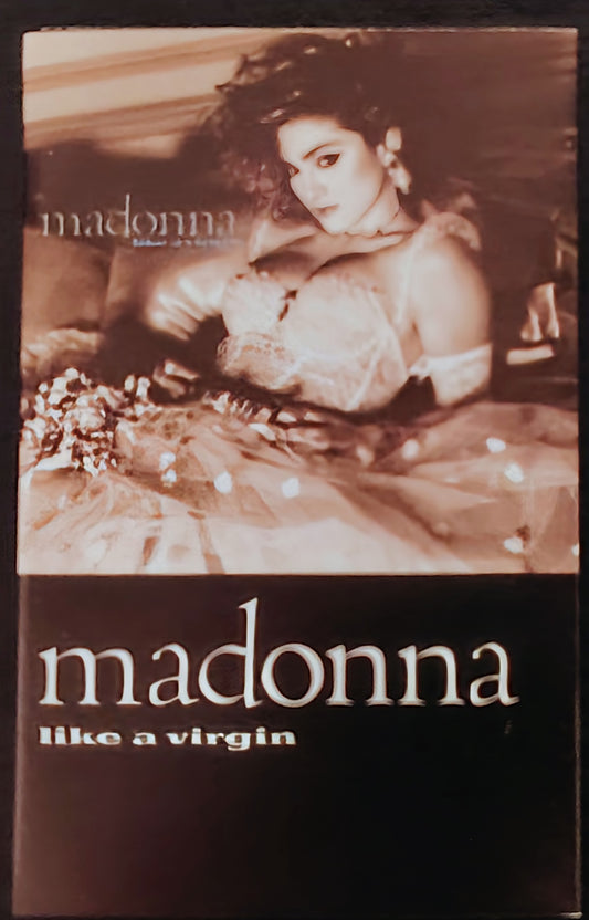 Madonna - "Like A Virgin" - CASSETTE TAPE VG/VG+