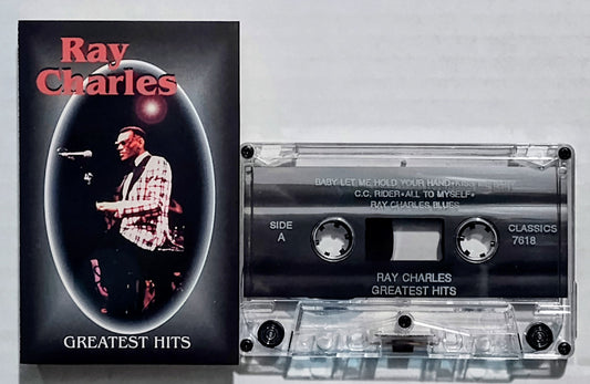 Ray Charles - “Greatest Hits” - CASSETTE TAPE VG+/VG+