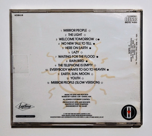 Love And Rockets - "Earth•Sun•Moon" - COMPACT DISC G/G