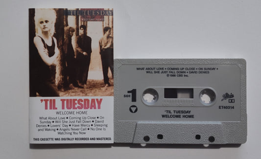 Til Tuesday (Aimee Mann) - "Welcome Home" - CASSETTE TAPE (DOLBY) VG/VG+