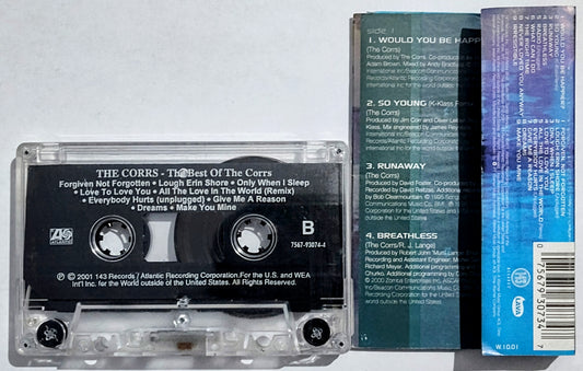 Corrs, The - “Best Of The Corrs” - CASSETTE TAPE (Indonesia) VG+/VG+