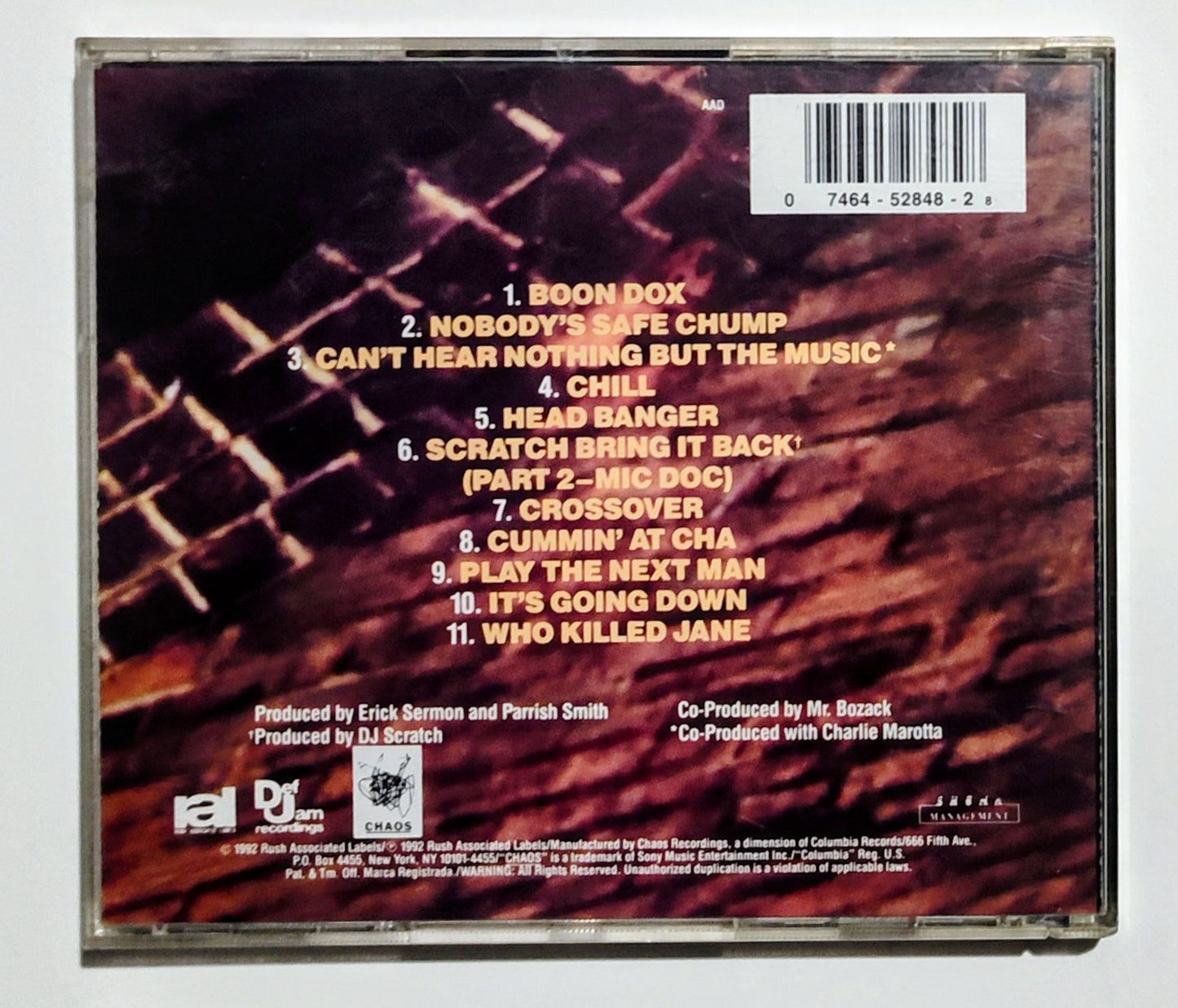 EPMD - "Business Never Personal" - COMPACT DISC VG+/VG+