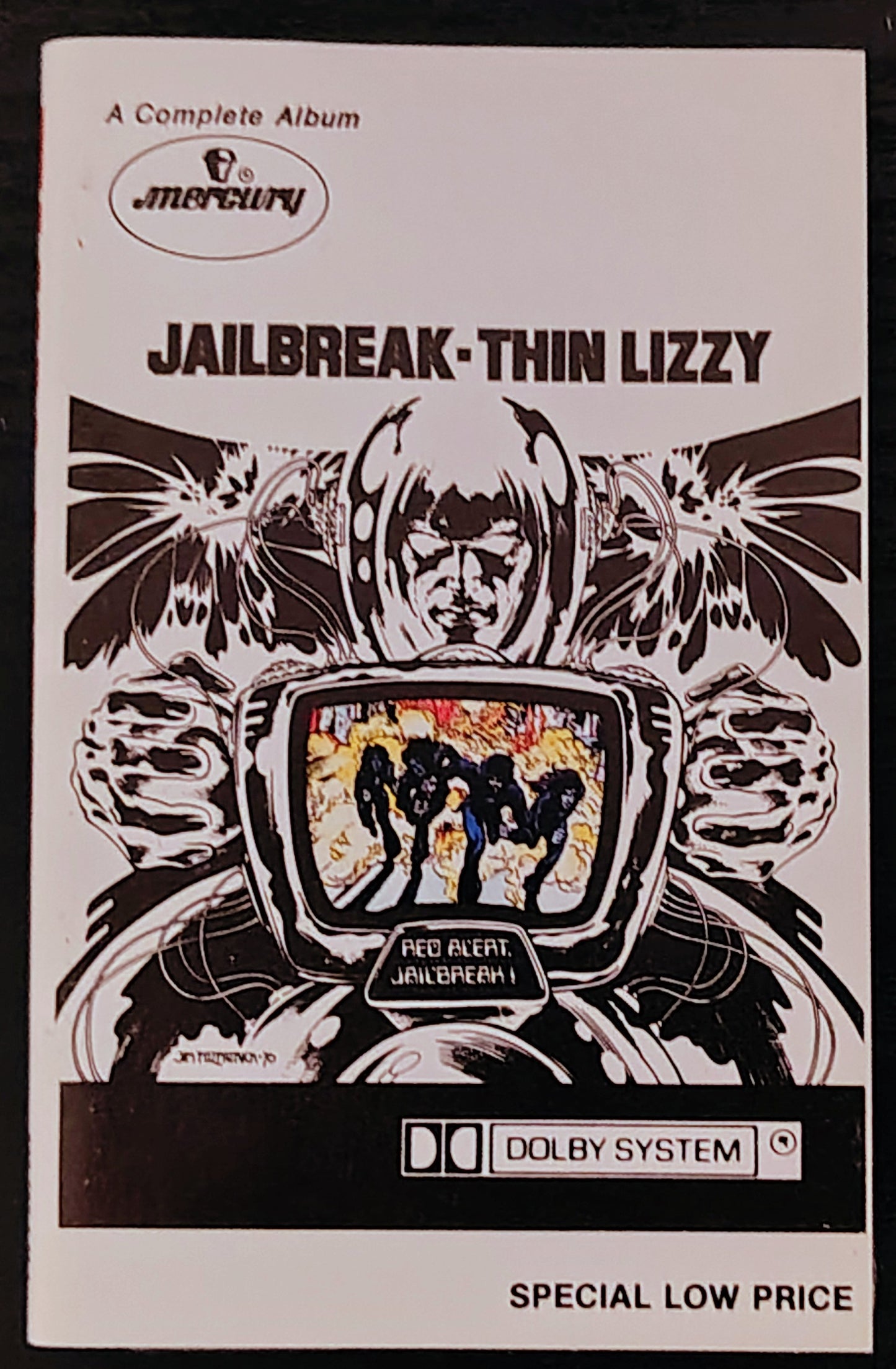 Thin Lizzy - “Jailbreak” - CASSETTE TAPE VG+/VG+
