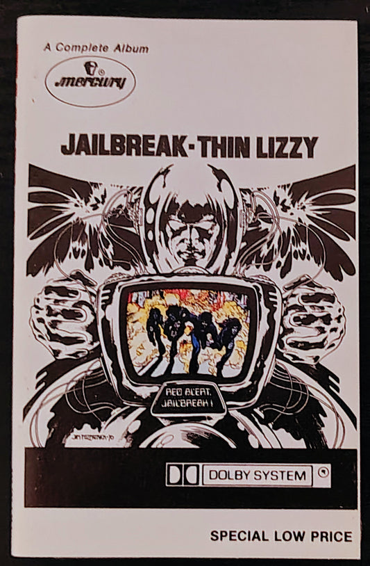 Thin Lizzy - “Jailbreak” - CASSETTE TAPE VG+/VG+