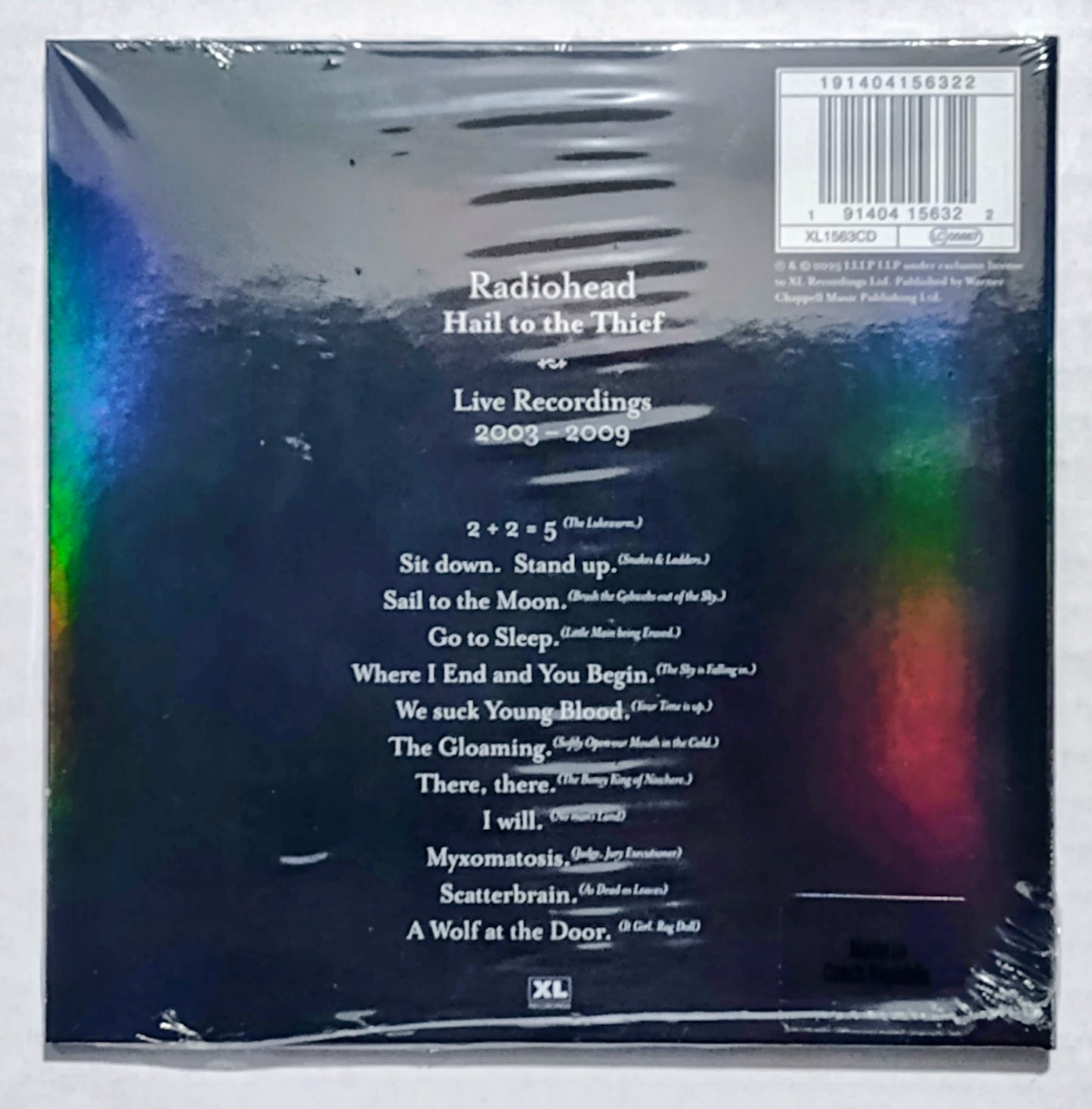 Radiohead - “Hail To The Thief (Live Recordings 2003-2009)” COMPACT DISC M/M (Sealed)