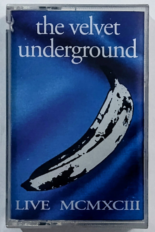 Velvet Underground, The - “Live MCMXCIII” - CASSETTE TAPE (2x) VG/VG+ (Cuts in spines of both j cards)