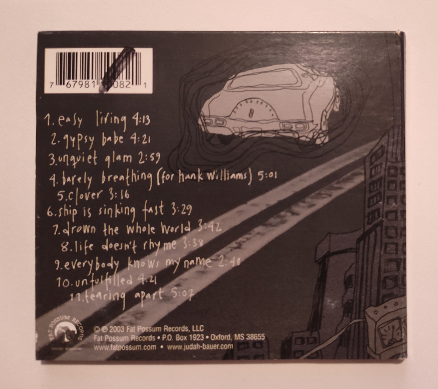 20 Miles - "Life Doesn't Rhyme" - INDIE COMPACT DISC VG/VG
