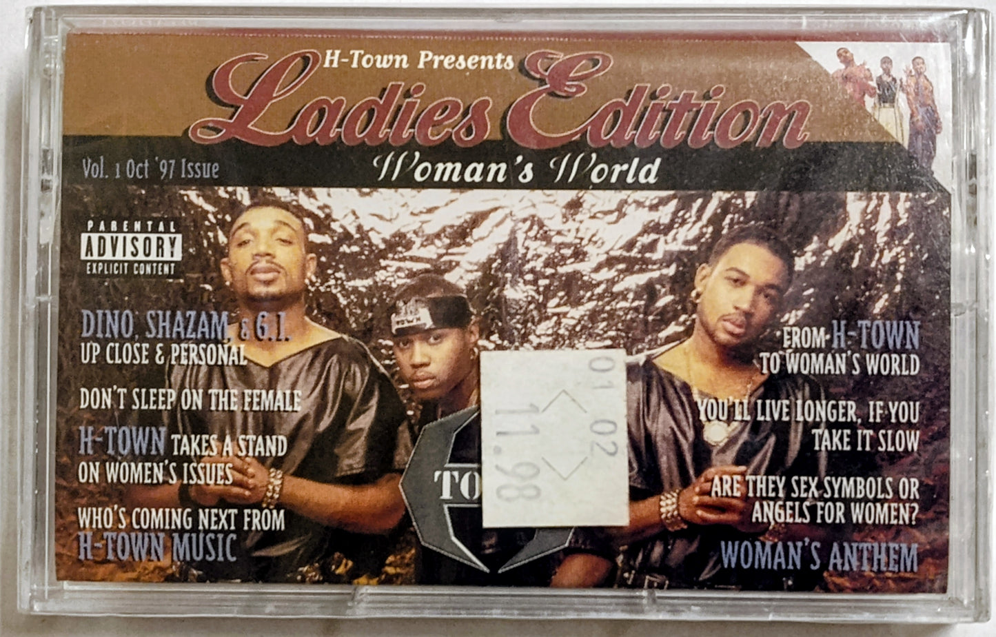 H-Town - “Ladies Edition” - CASSETTE TAPE M/M (Sealed)