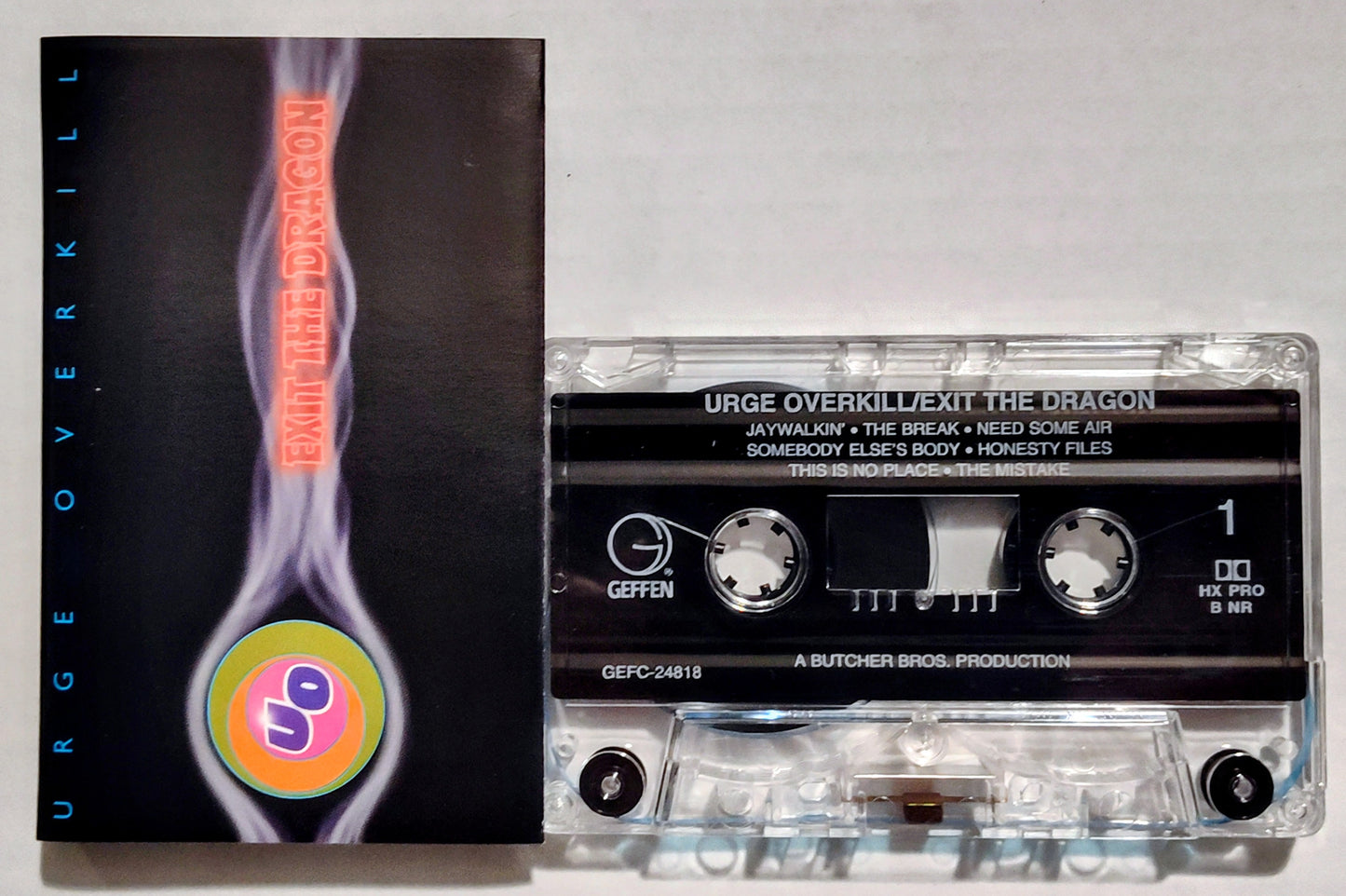 Urge Overkill - “Exit The Dragon” - CASSETTE TAPE VG+/VG+