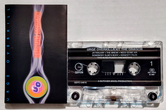 Urge Overkill - “Exit The Dragon” - CASSETTE TAPE VG+/VG+