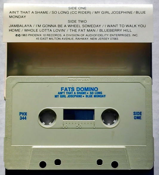 Fats Domino - "Fats Domino" CASSETTE TAPE VG/VG