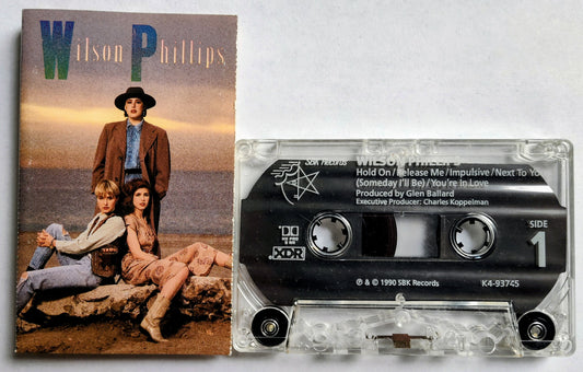 Wilson Phillips - "Wilson Phillips" - CASSETTE TAPE VG/VG *⭐*