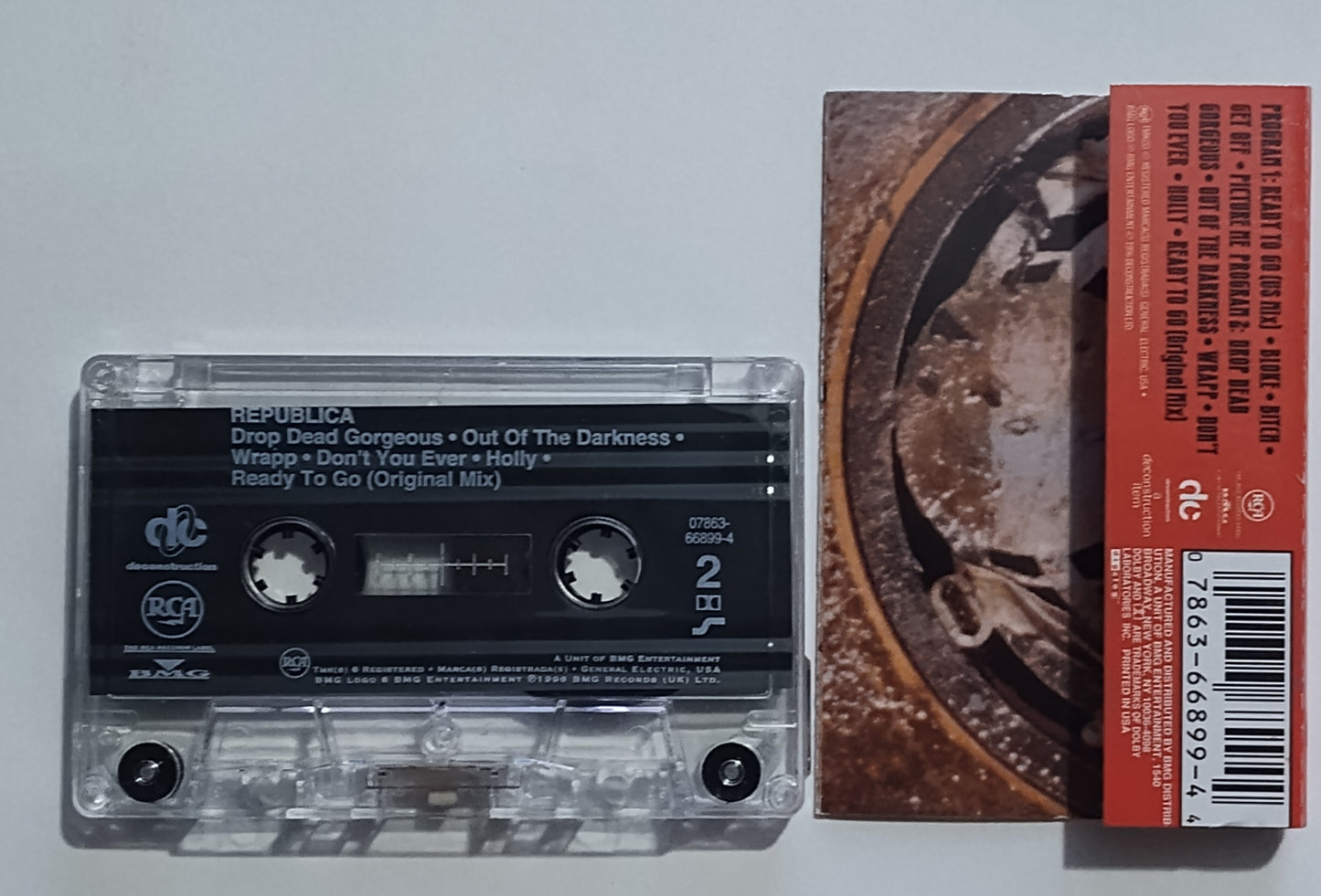 Republica -  - CASSETTE TAPE (DOLBY) VG+/VG+