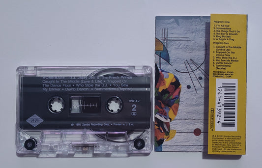 DJ Jazzy Jeff & The Fresh Prince - "Homebase" - CASSETTE TAPE (DOLBY) VG+/VG+