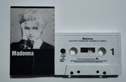 Madonna - "Madonna" - CASSETTE TAPE (SR; DOLBY) G/G+