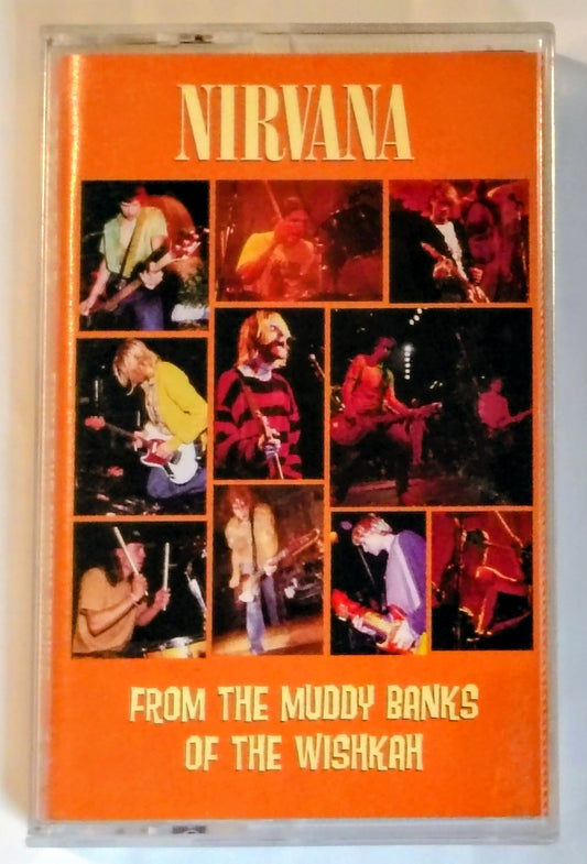 Nirvana - “From The Muddy Banks Of The Wishkah” - CASSETTE TAPE VG+/VG+ *🚨*