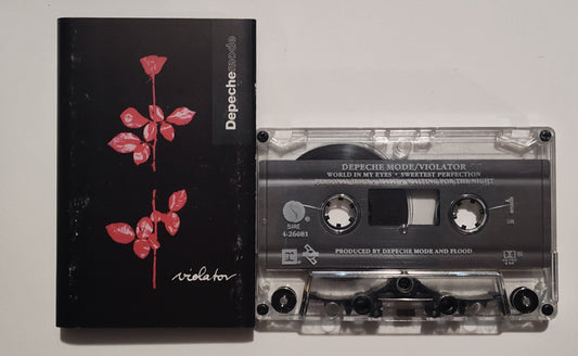 Depeche Mode - "Violator" - CASSETTE TAPE (Columbia House; SR; DOLBY HX PRO B NR) VG/G+