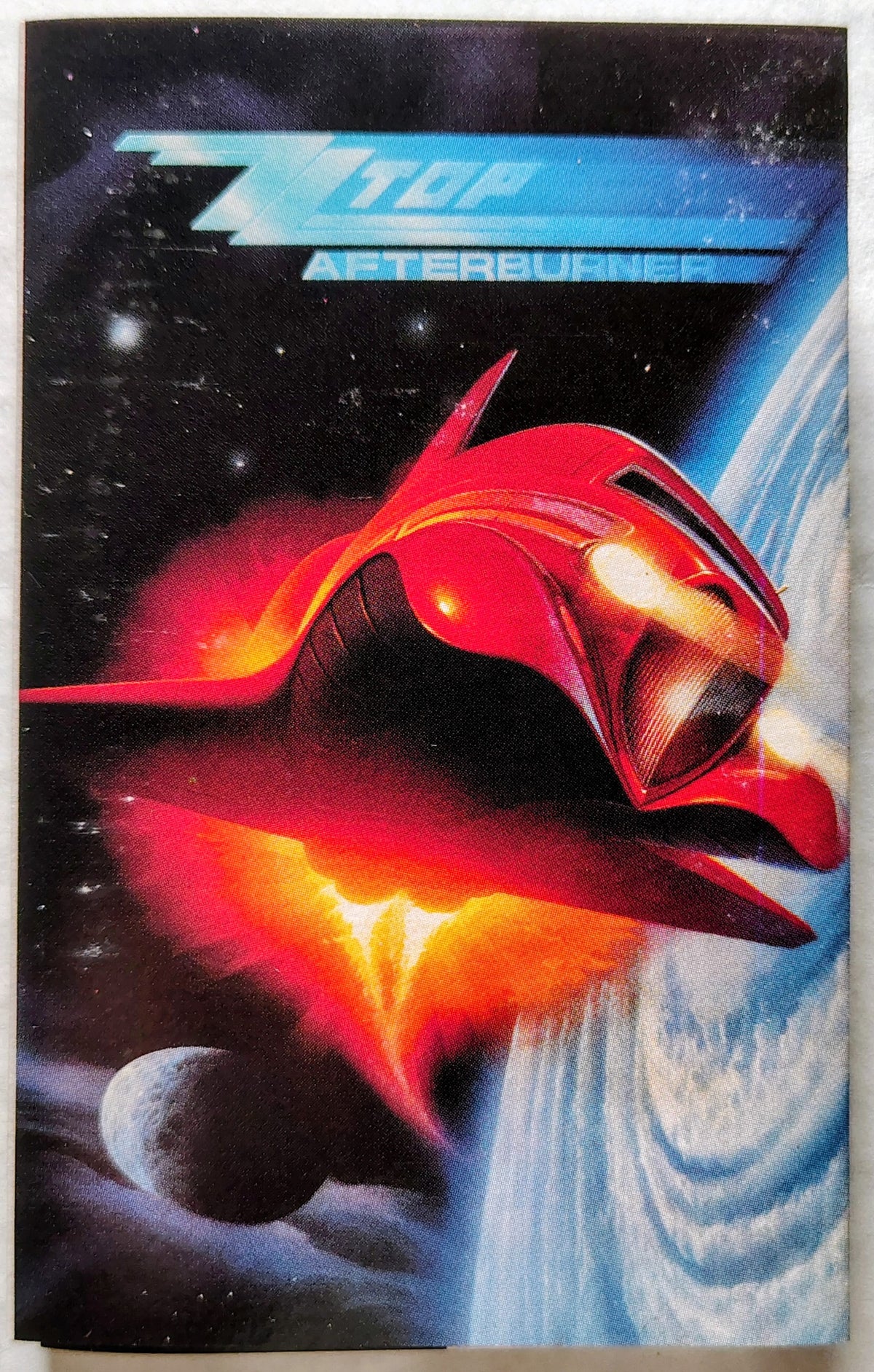ZZ Top - "Afterburner" - CASSETTE TAPE VG/VG