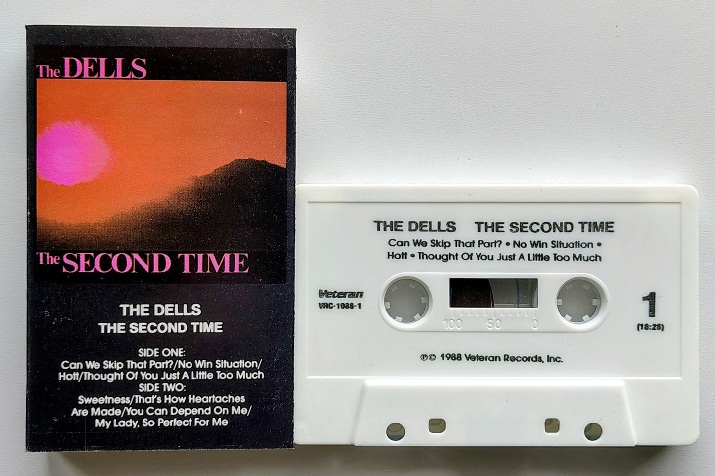 Dells, The - “The Second Time” - CASSETTE TAPE VG+/VG+