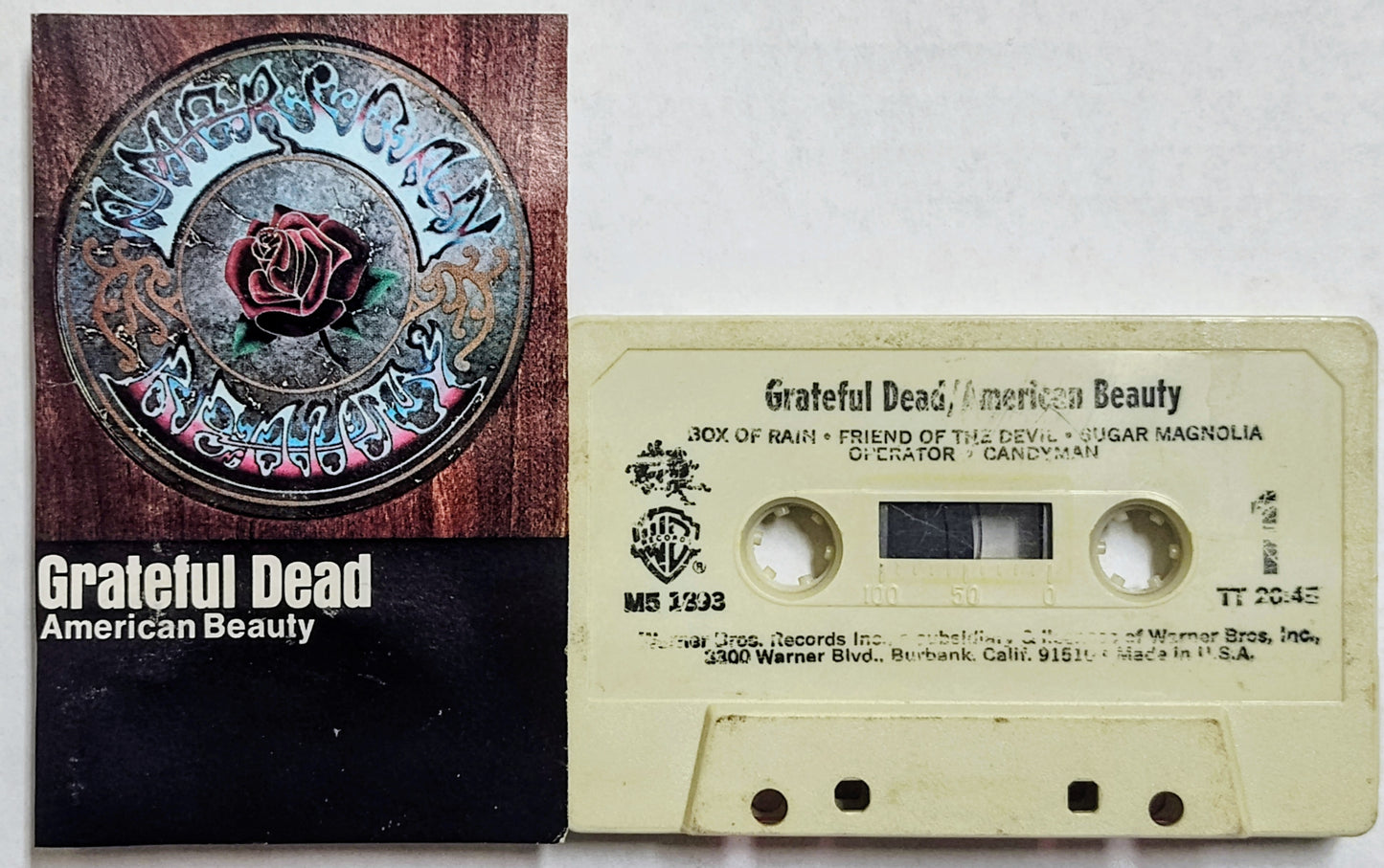 Grateful Dead - “American Beauty” - CASSETTE TAPE G/G