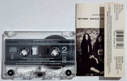 Saigon Kick - “Saigon Kick” - CASSETTE TAPE (Promo Copy) VG+/VG+