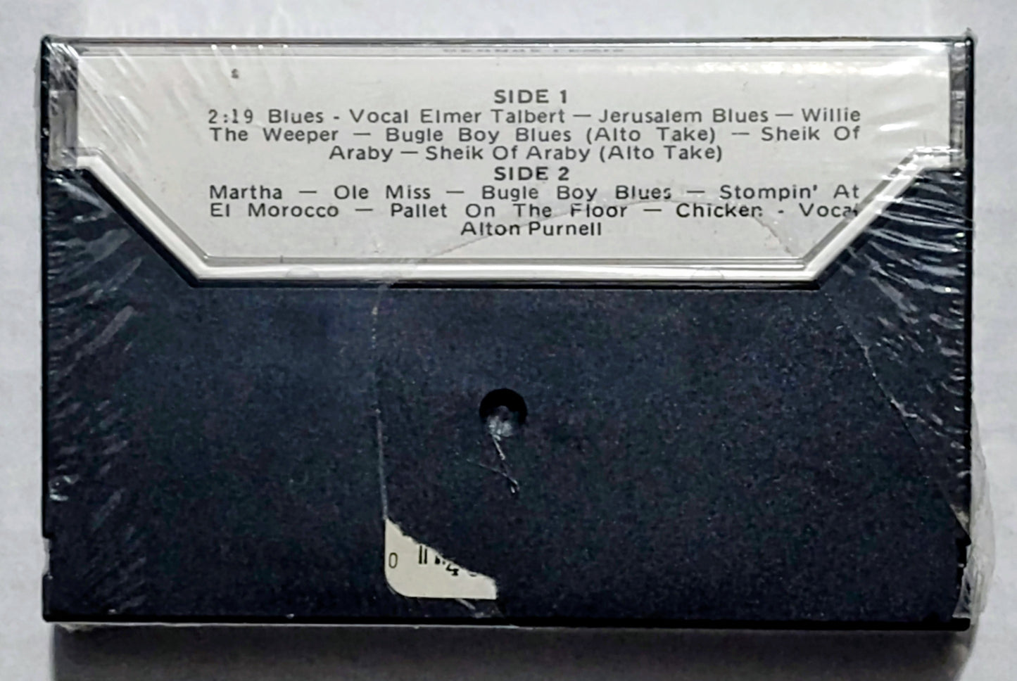 George Lewis - “Jam Session 1950” - CASSETTE TAPE NM/M (Sealed; large hole in cellophane on back)