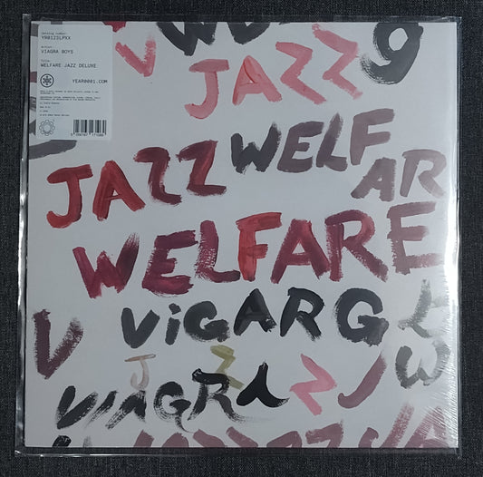 Viagra Boys - "Welfare Jazz (Deluxe)" - VINYL RECORD (2024 Reissue + INDIE COMPACT DISC) M/M (Sealed)