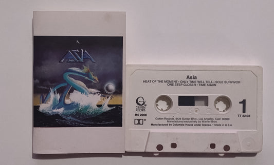 Asia - "Asia" - CASSETTE TAPE (Columbia House; DOLBY) VG/VG