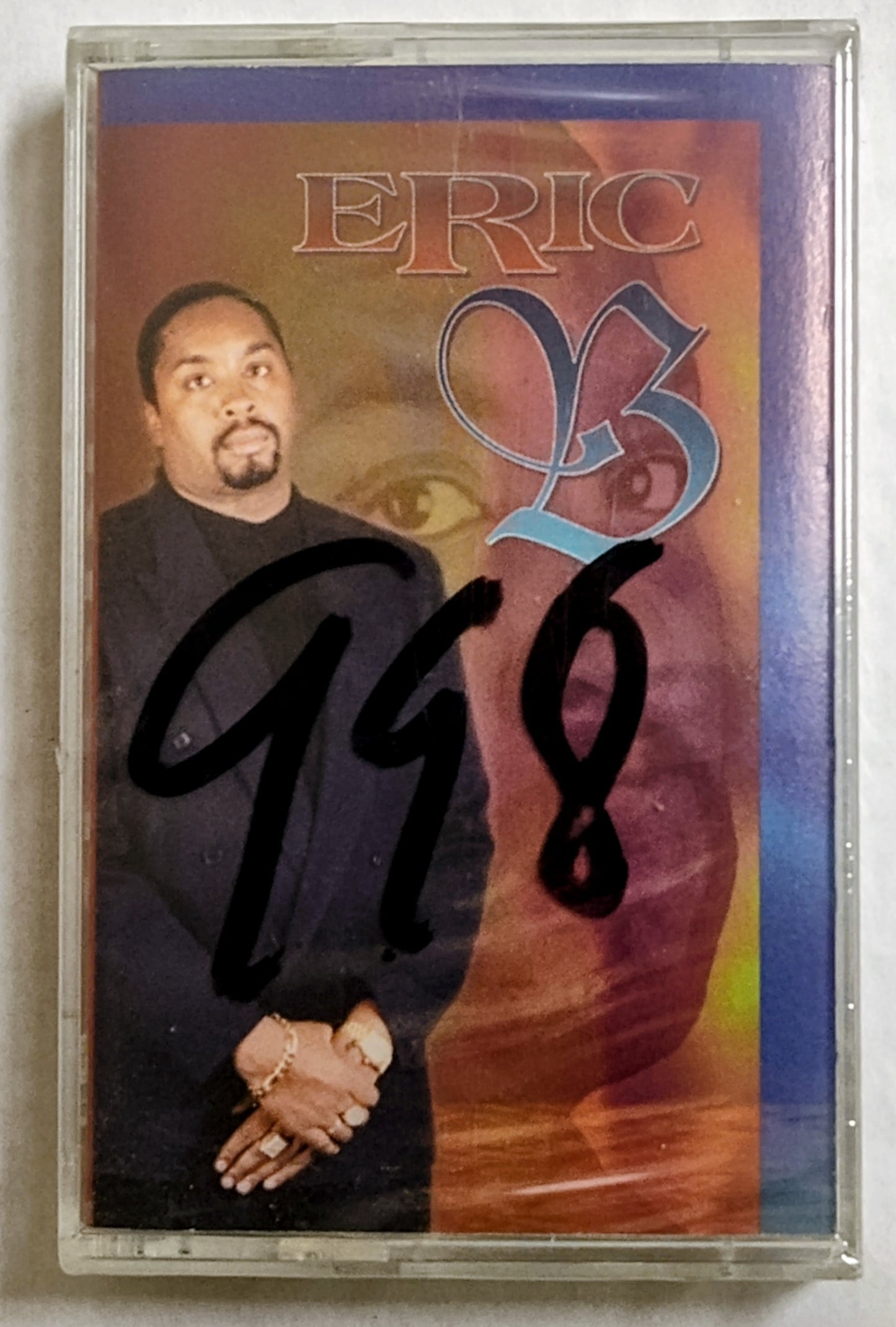Eric B - “Eric B” - CASSETTE TAPE NM/M (Sealed; price written on cellophane- can be removed with alcohol if needed; tiny holes in cellophane)