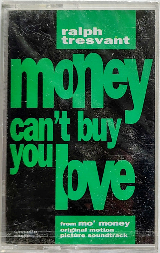 Ralph Tresvant - “Money Can’t Buy You Love” - CASSETTE TAPE (Maxi Single) M/VG+ (Sealed; Lightstruck shell)