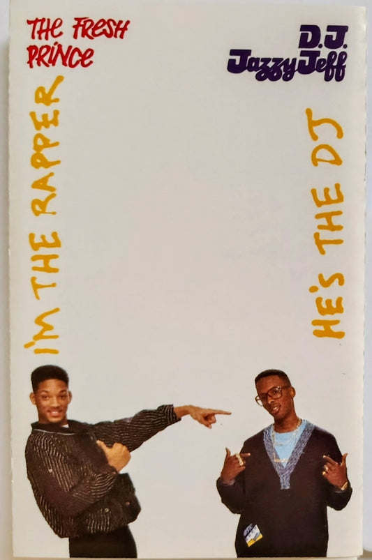 DJ Jazzy Jeff & The Fresh Prince "He's The DJ, I'm The Rapper" - CASSETTE TAPE VG+/VG+
