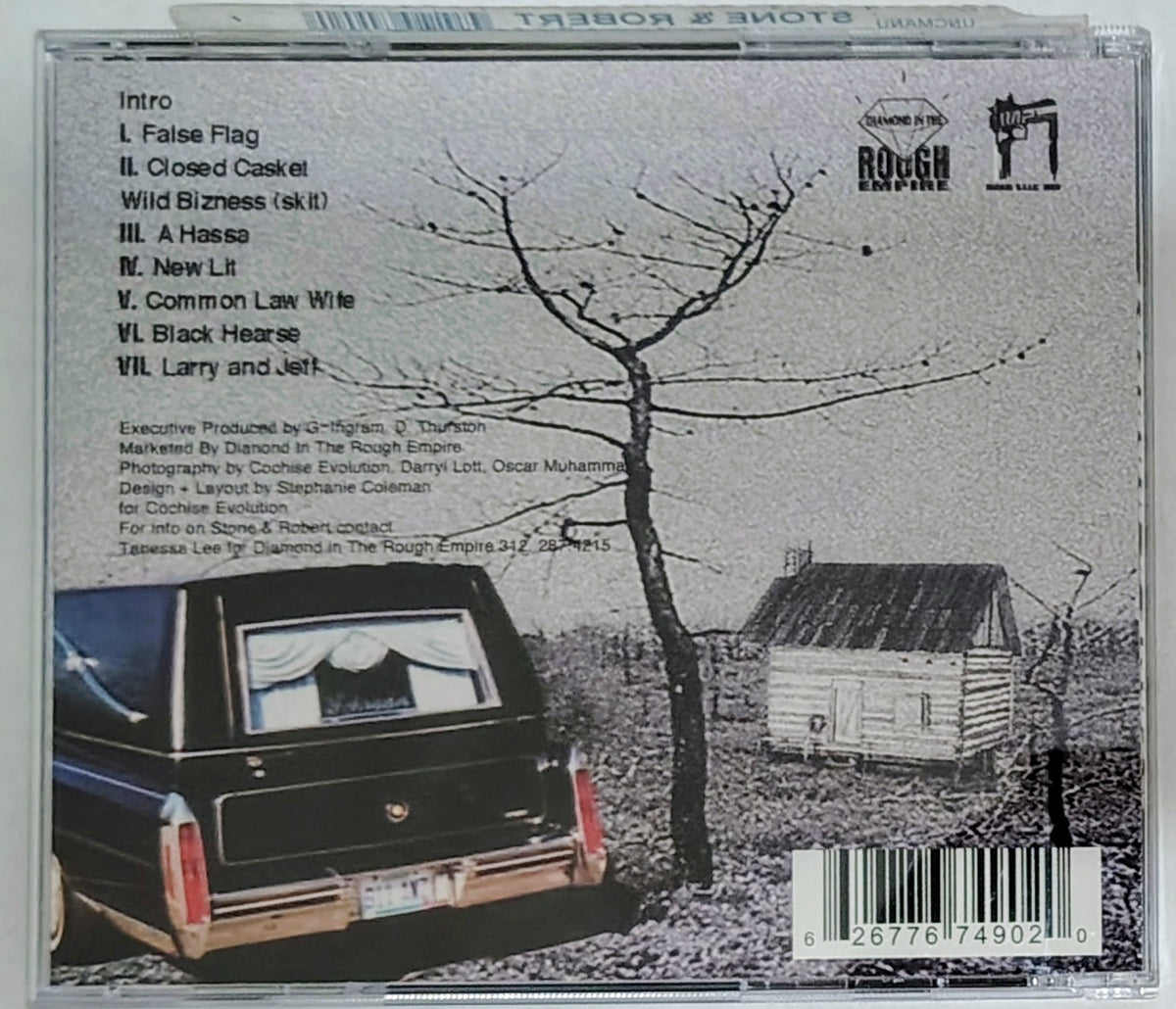 Stone & Robert - “Wild Bizness Chapter 1 The EP Series” - COMPACT DISC NM/M (Not sealed but has seal label sticker across top of case; never played) [Chicago, IL]