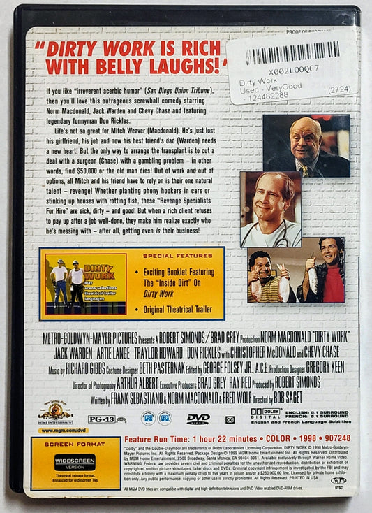 Dirty Work DVD