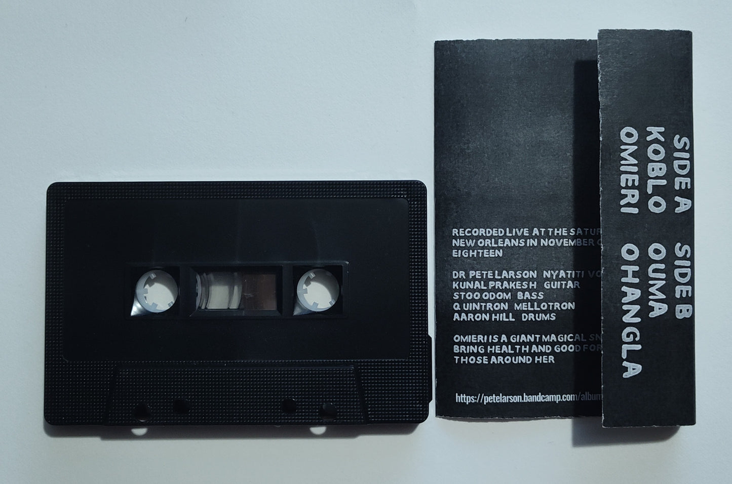 Dr. Pete Larson - "Omieri" - CASSETTE TAPE M/M
