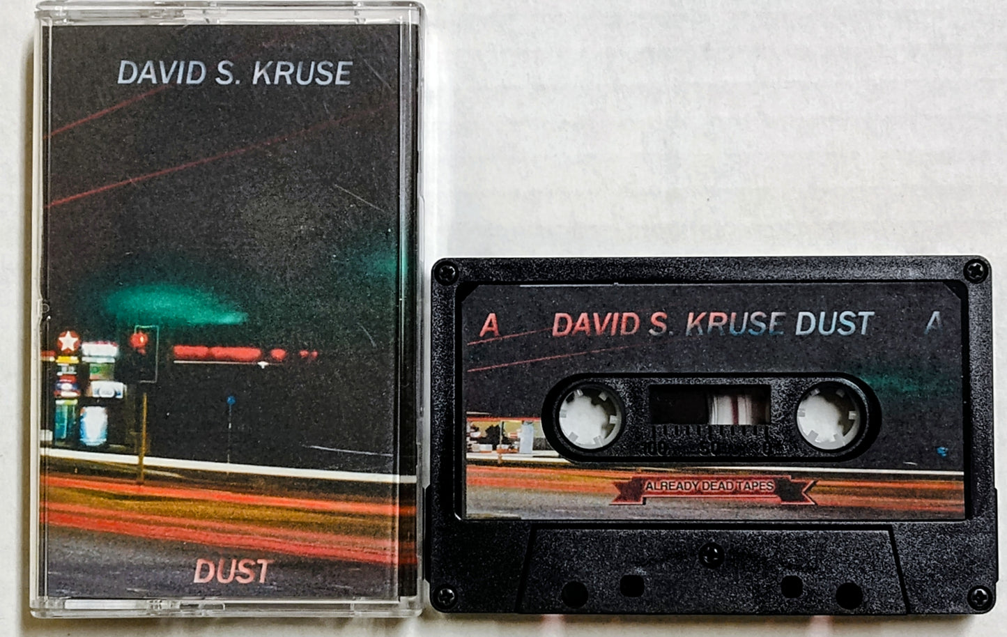 David S. Kruse - “Dust” - INDIE CASSETTE TAPE M/M [Already Dead Tapes] (Personal Collection)