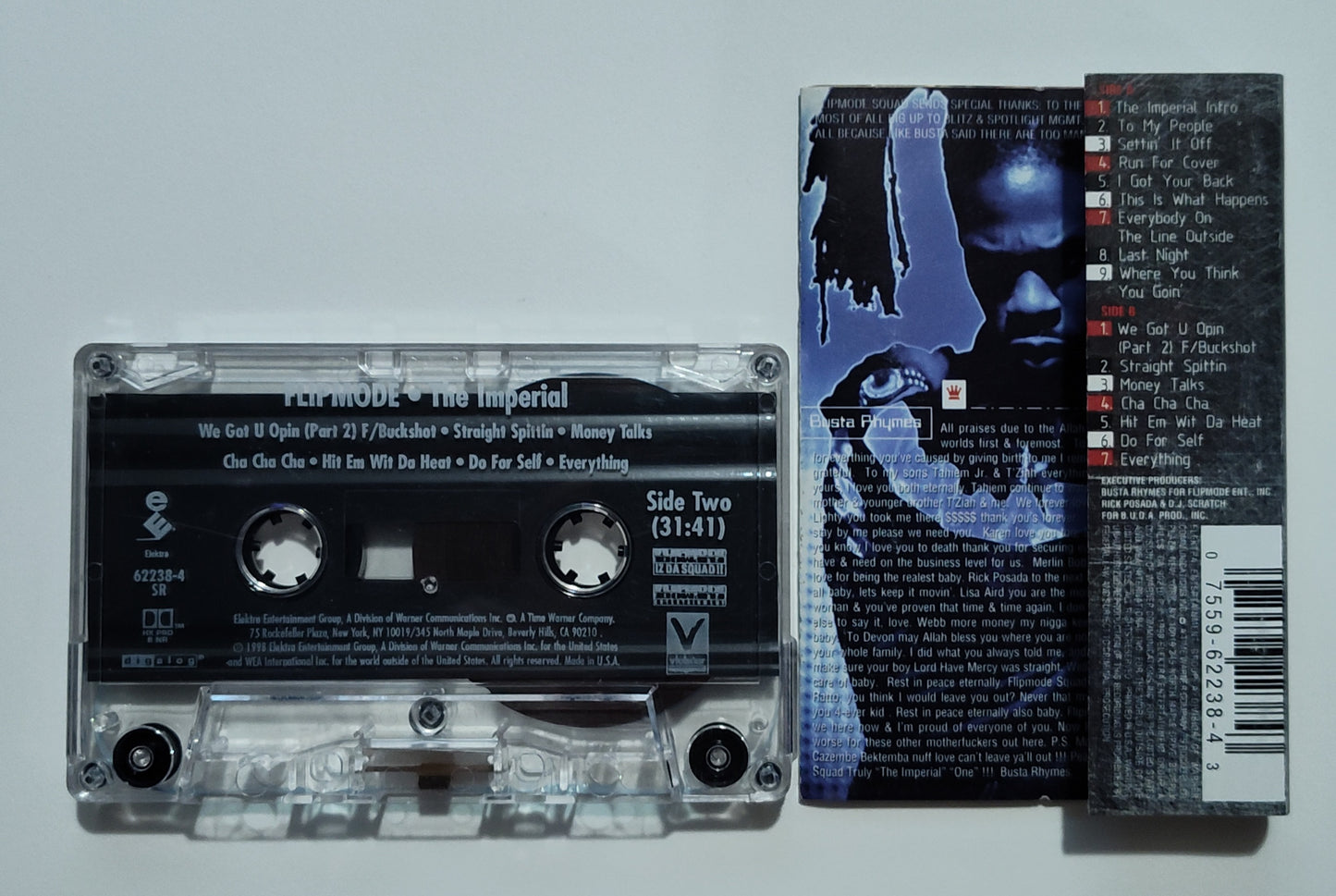 Flipmode Squad (with Busta Rhymes) - "The Imperial" - CASSETTE TAPE VG+/VG+