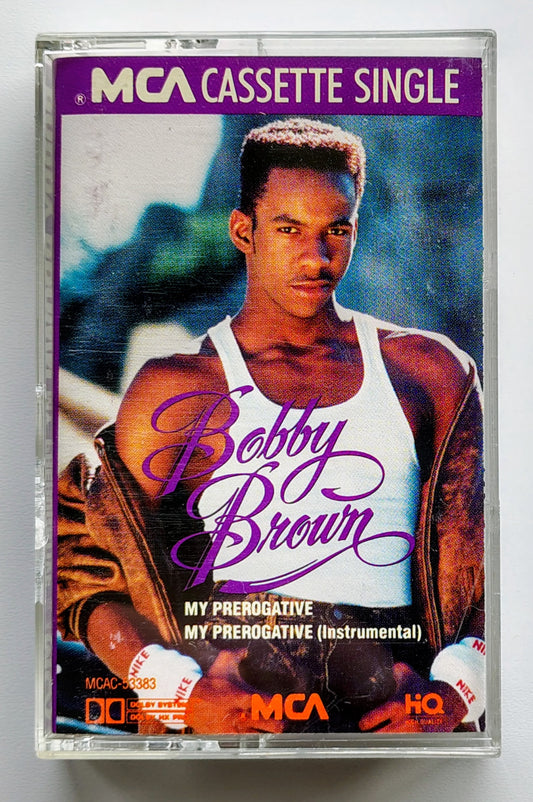 Bobby Brown - “My Prerogative” - CASSETTE TAPE (Single) VG/VG