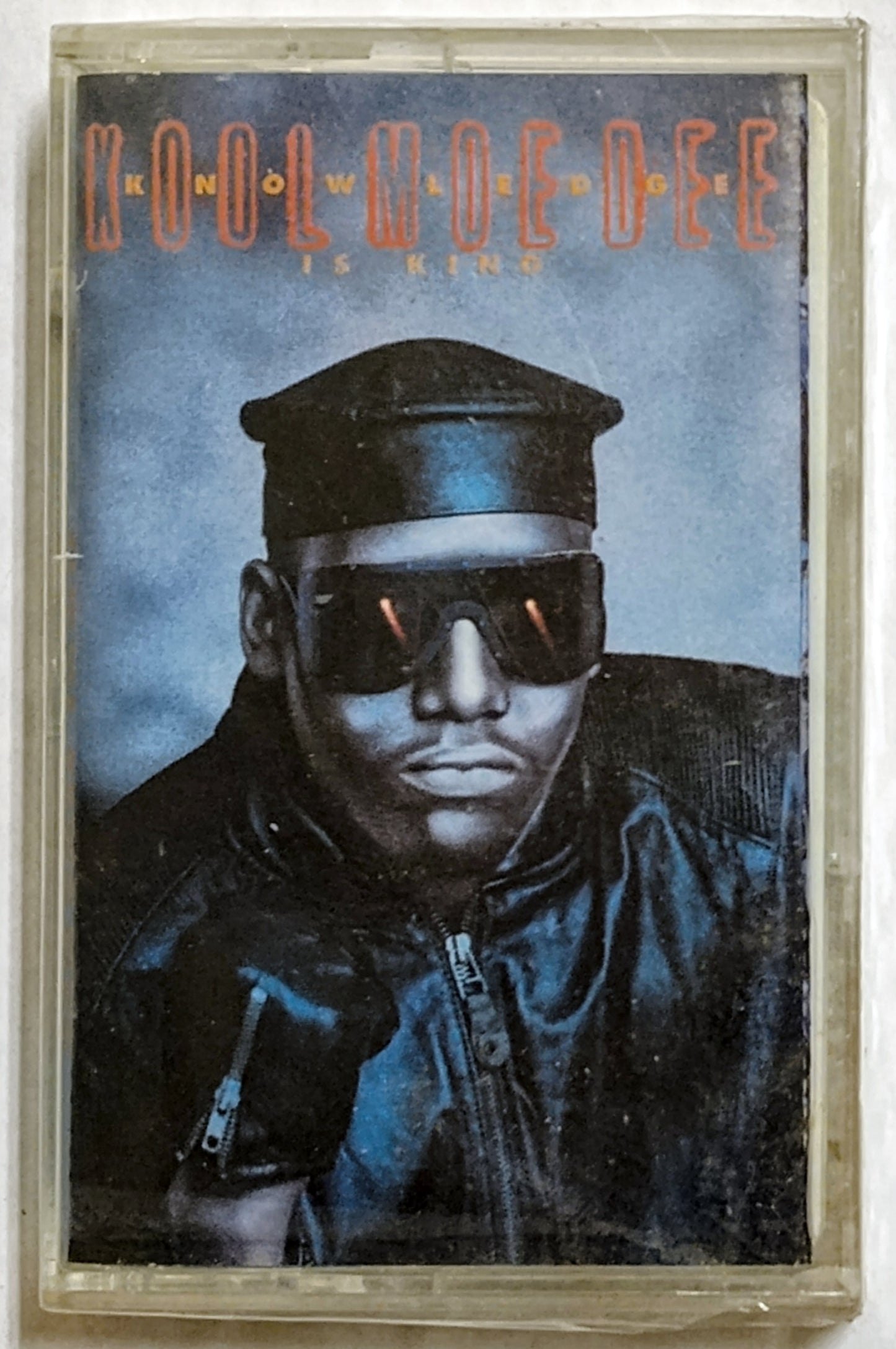 Kool Moe Dee - "Knowledge Is King" - CASSETTE TAPE VG/M (Sealed; Drill hole thru spine)