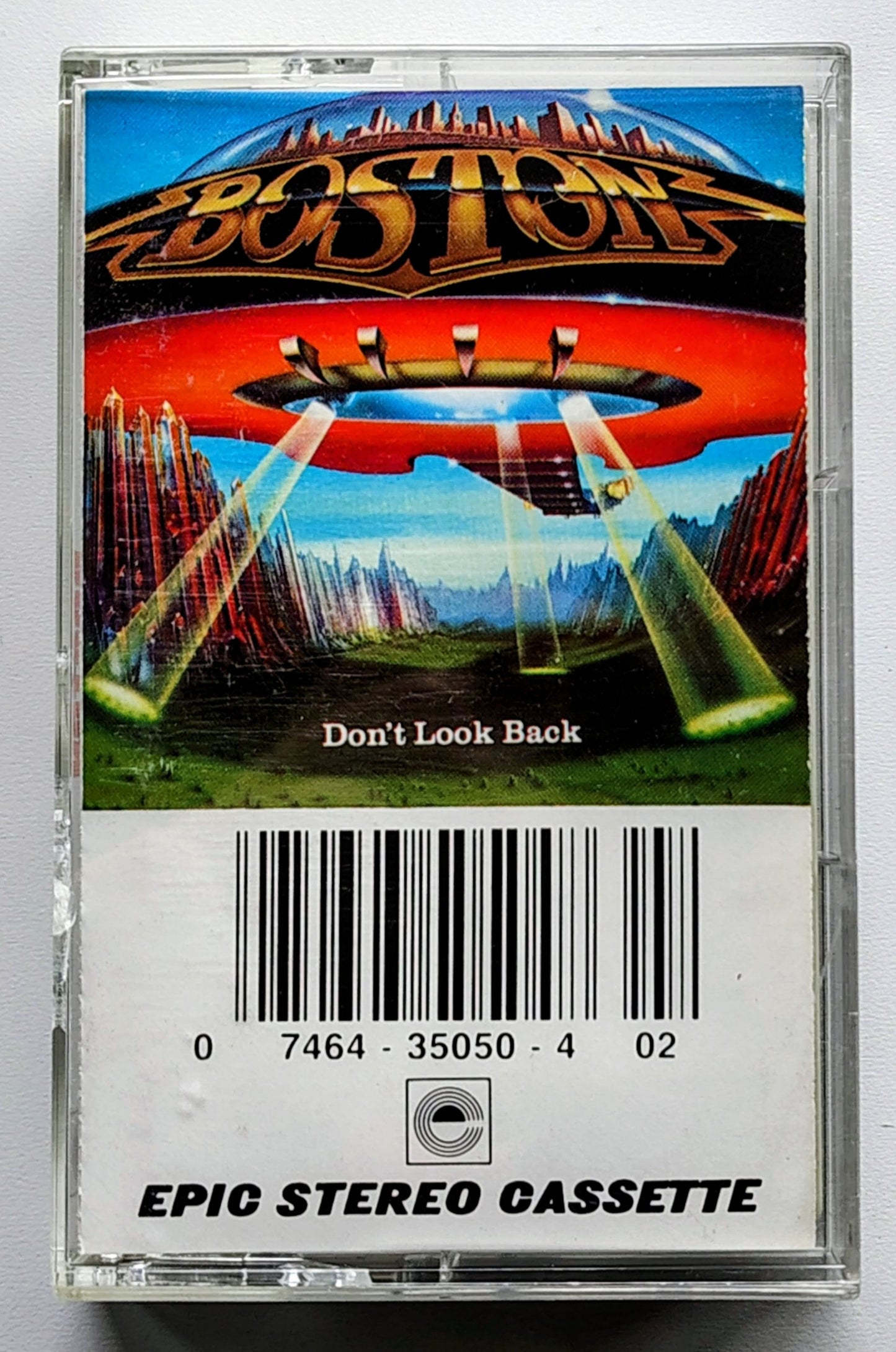 Boston - "Don't Look Back" - CASSETTE TAPE VG+/VG+
