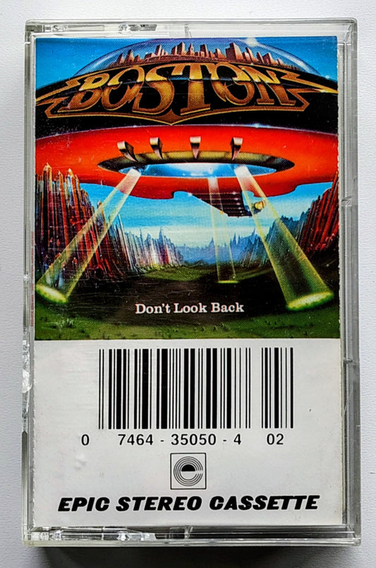 Boston - "Don't Look Back" - CASSETTE TAPE VG+/VG+