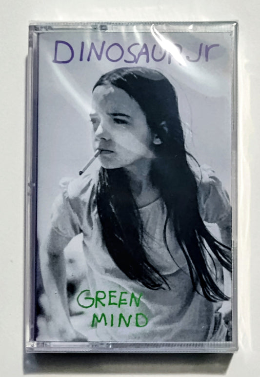 Dinosaur Jr - "Green Mind (Radiation Records Reissue)" - CASSETTE TAPE (Translucent green shell) M/M (Sealed)