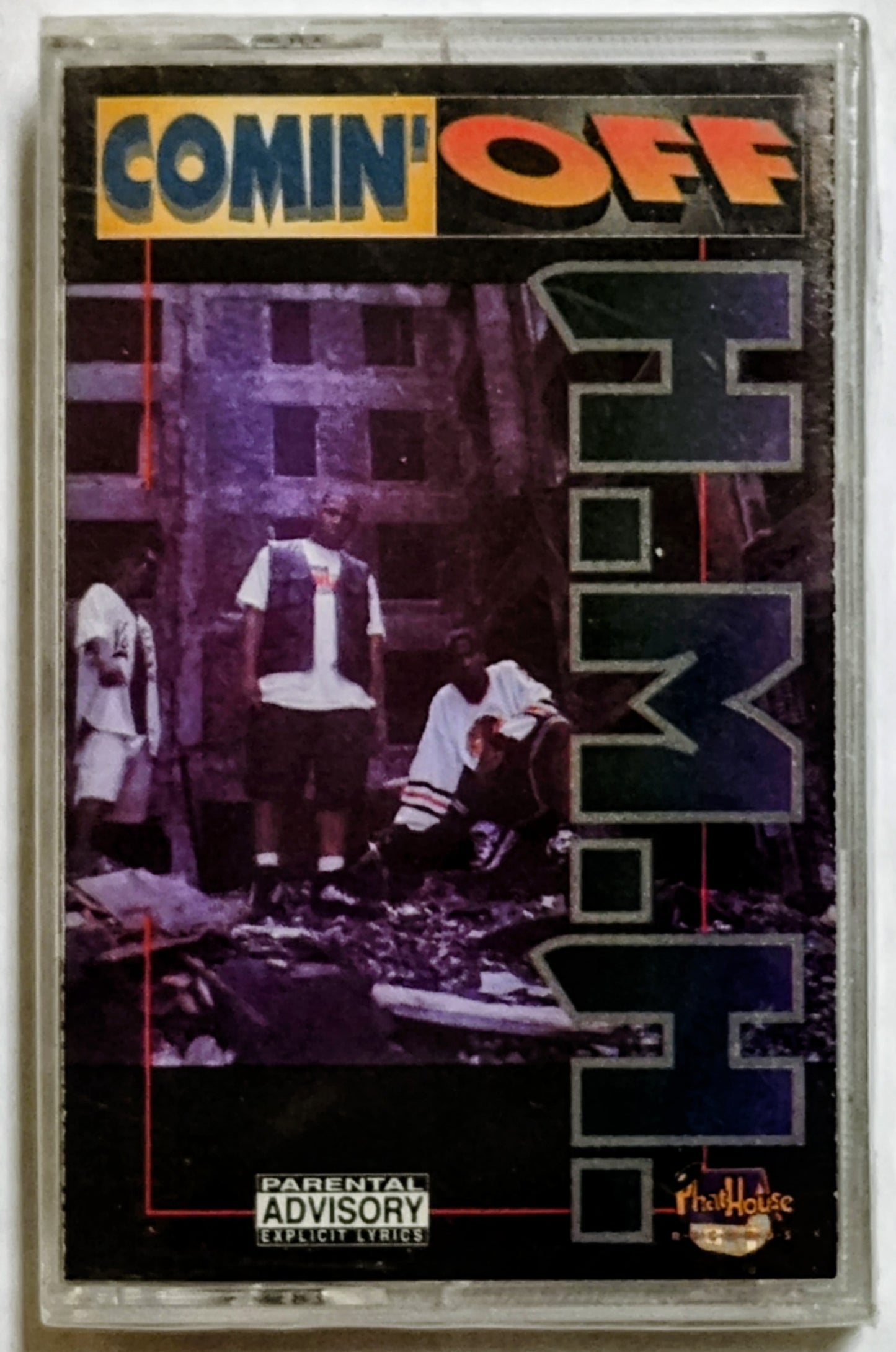 H.M.H. - "Comin' Off" - CASSETTE TAPE NM/M (Sealed; hole punch thru bar code) *❄️*[Chicago, IL]